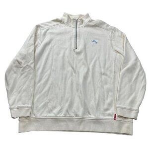 TOMMY BAHAMA QUARTER‎ ZIP SWEATSHIRT  SIZE XL |F1